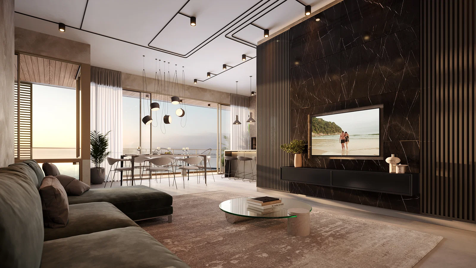 Apartamentos de 2 Suítes na Praia Brava