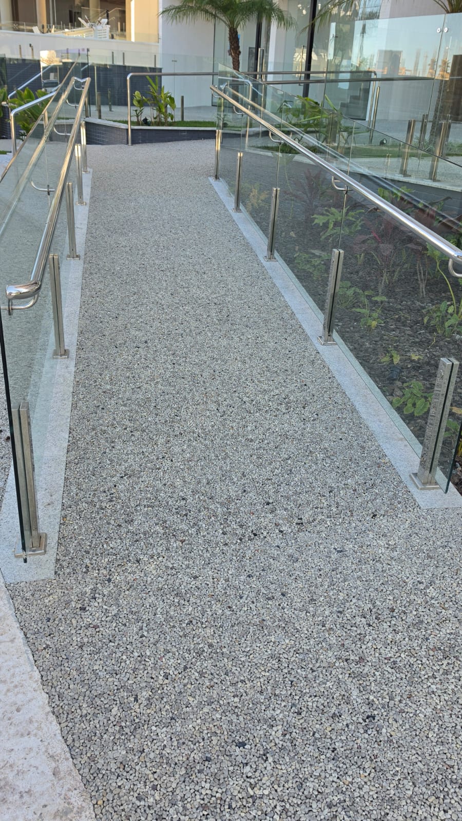 Alameda Jardins — Praia Brava, Itajaí — andamento da obra 2