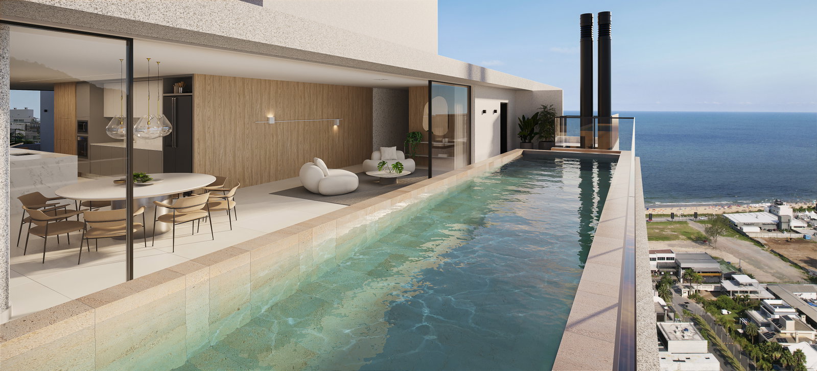 Aria Praia Brava — Renders & Fachada 11