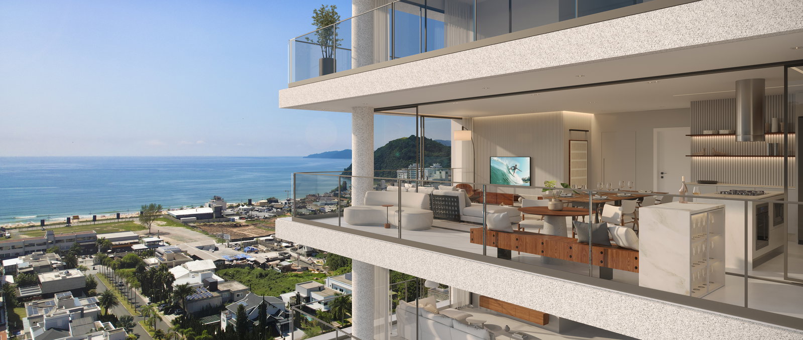 Aria Praia Brava — Renders & Fachada 15