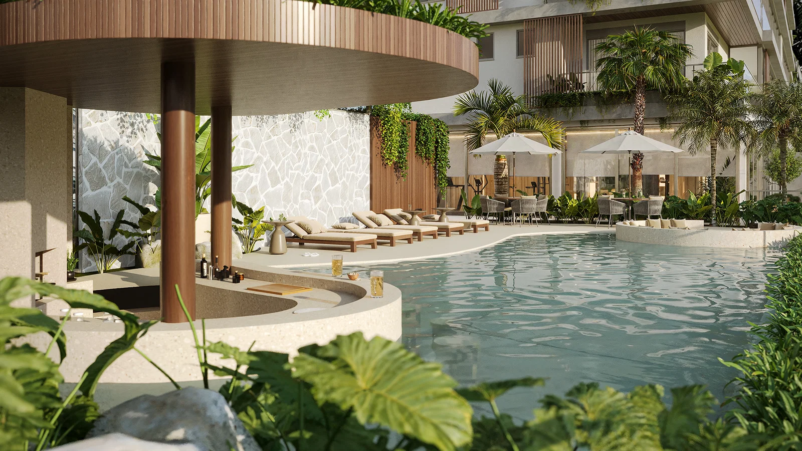 Piscina do Brava Concetto — Empreendimento na Praia Brava Itajaí SC 2 em Praia Brava Itajai SC