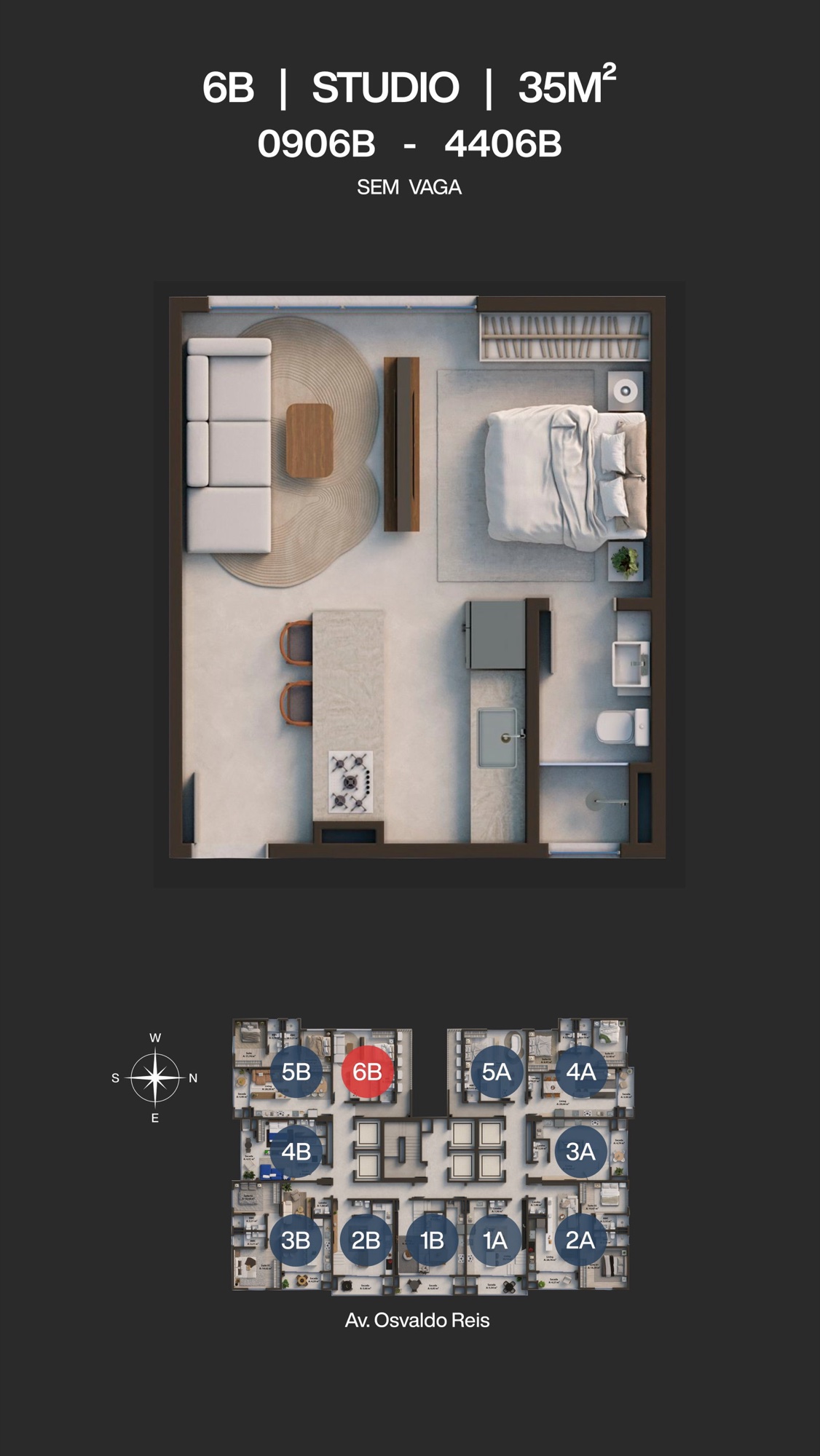 Brava Coast Urban Residence — Praia Brava, Itajaí — plantas 7