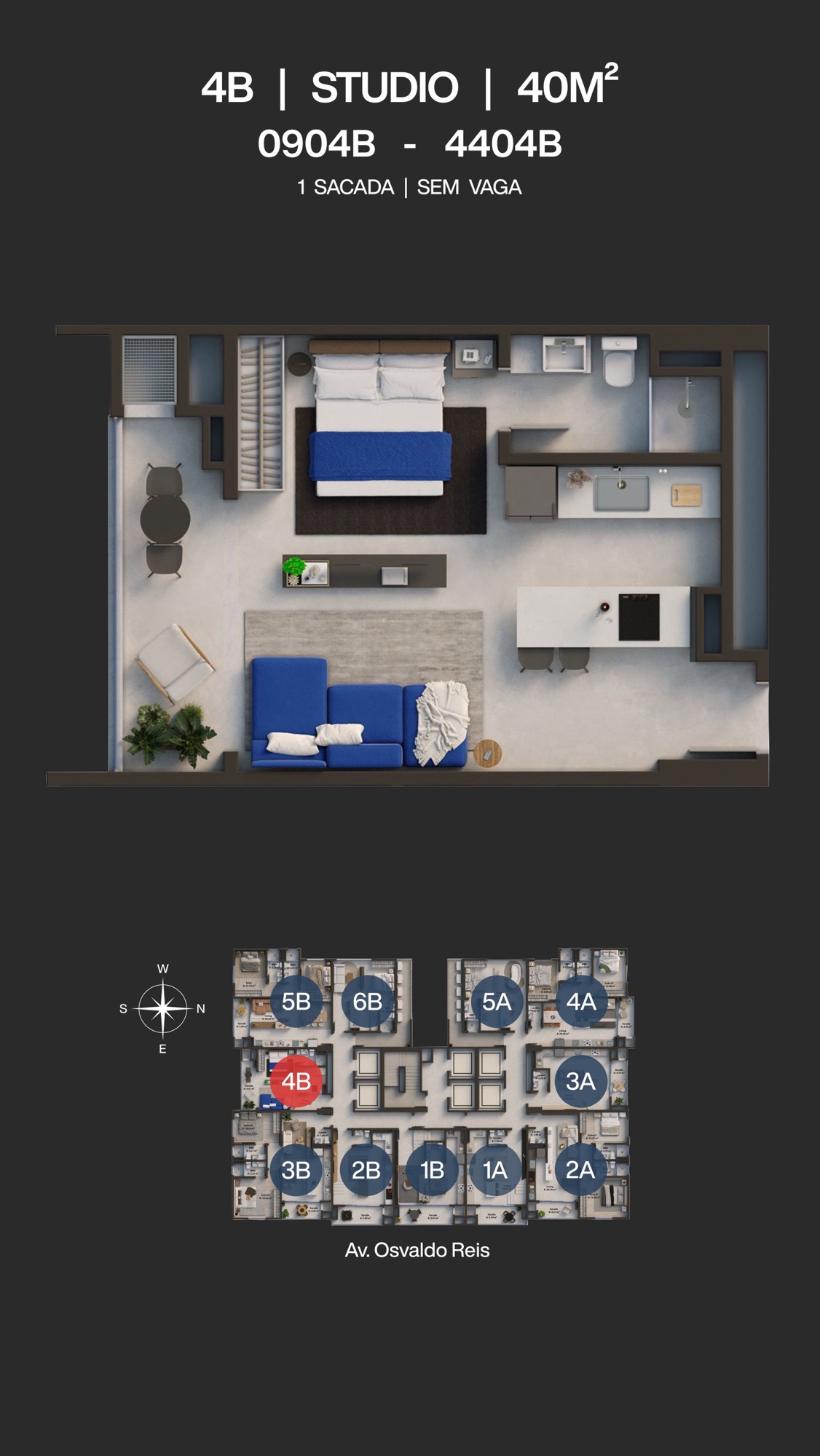 Brava Coast Urban Residence — Praia Brava, Itajaí — plantas 9