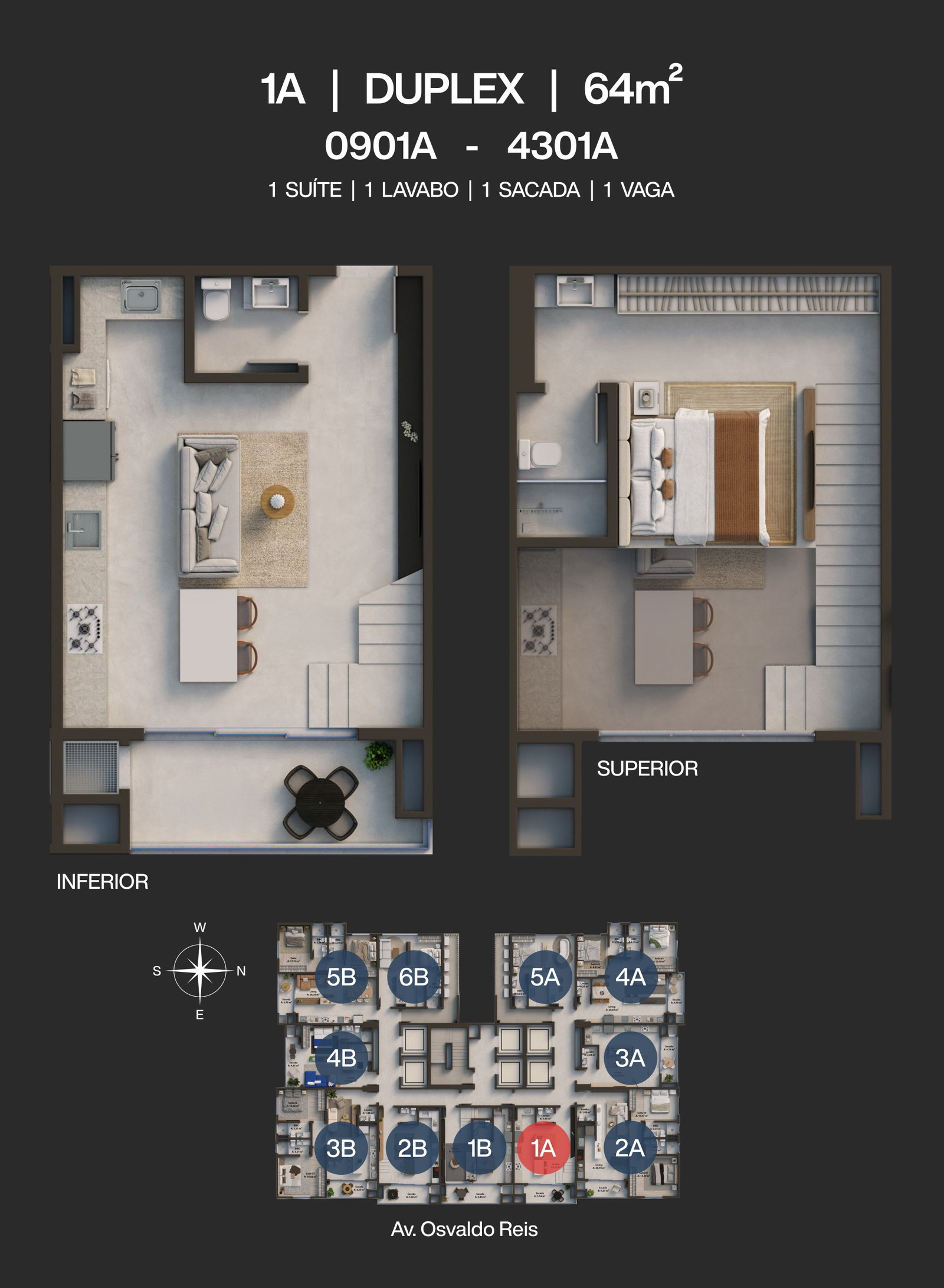 Brava Coast Urban Residence — Praia Brava, Itajaí — plantas 10