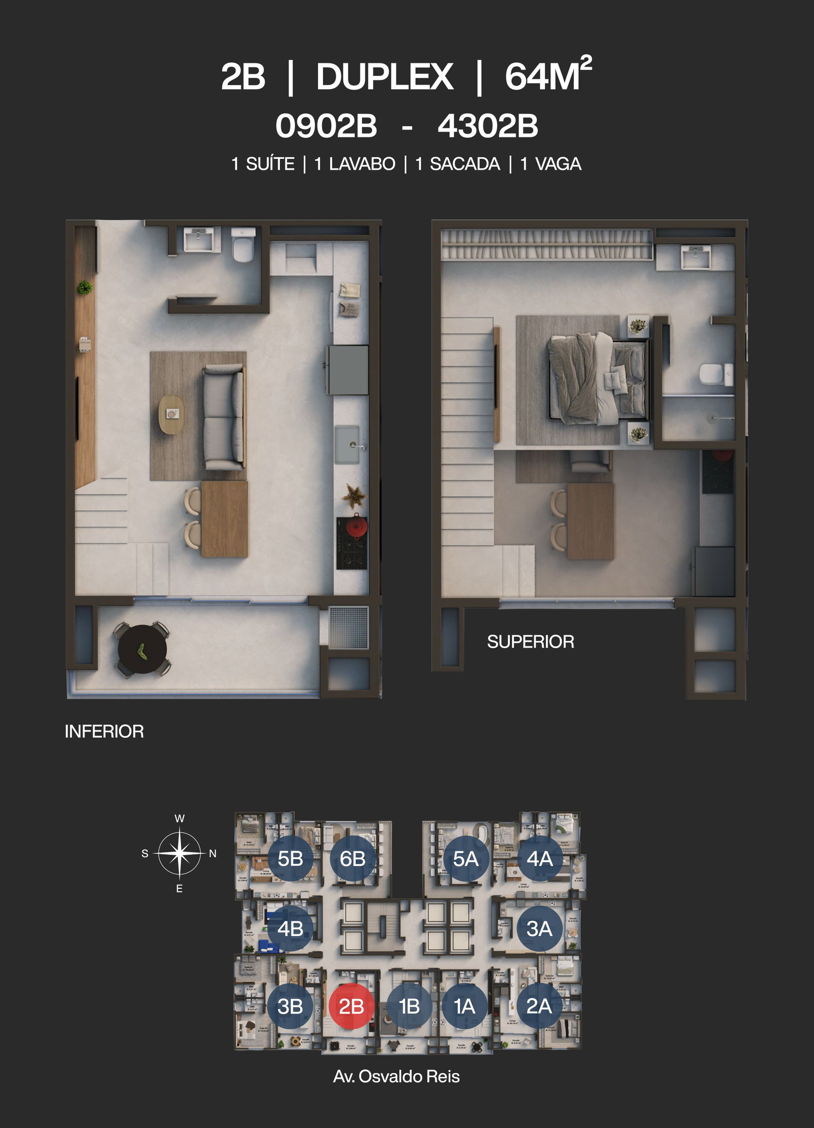 Brava Coast Urban Residence — Praia Brava, Itajaí — plantas 11