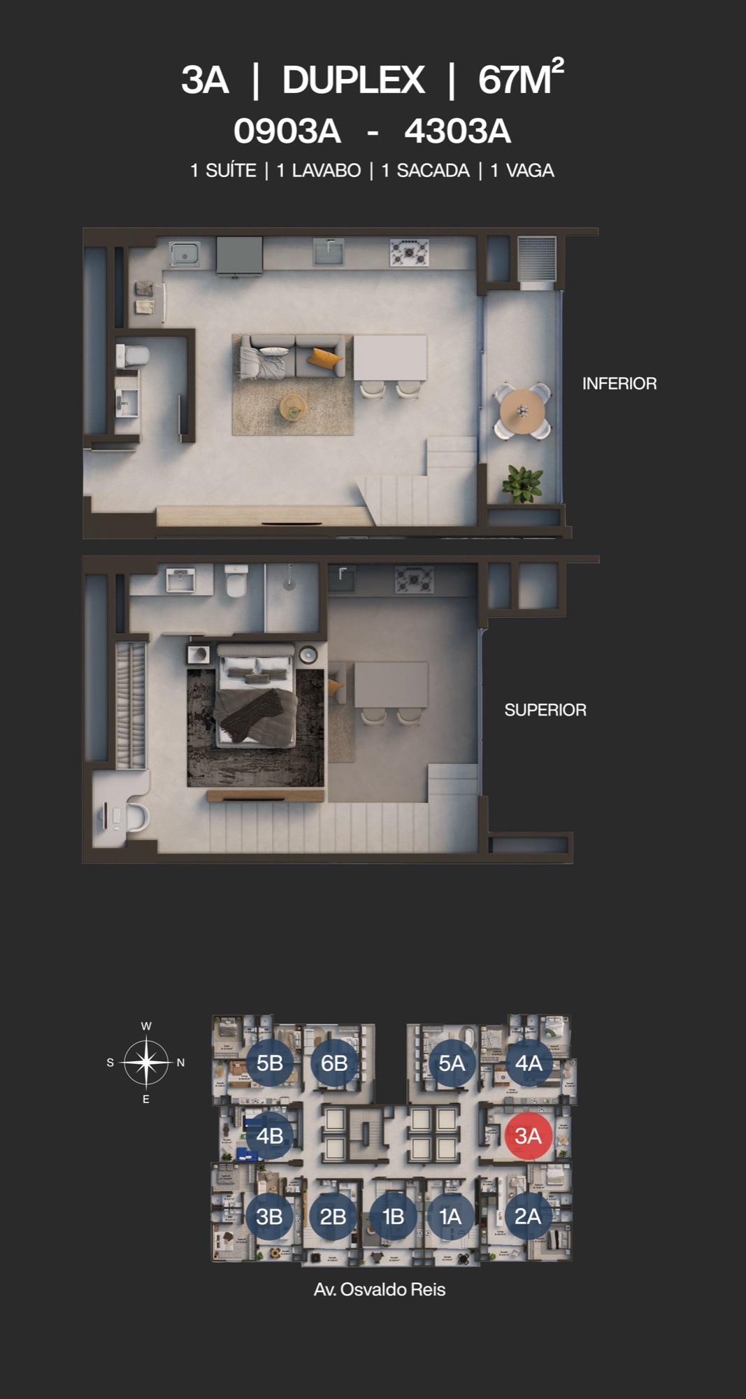 Brava Coast Urban Residence — Praia Brava, Itajaí — plantas 12