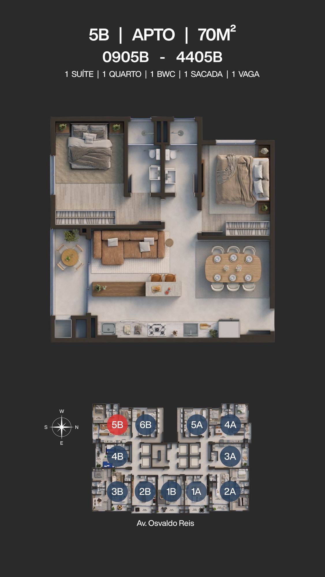 Brava Coast Urban Residence — Praia Brava, Itajaí — plantas 14