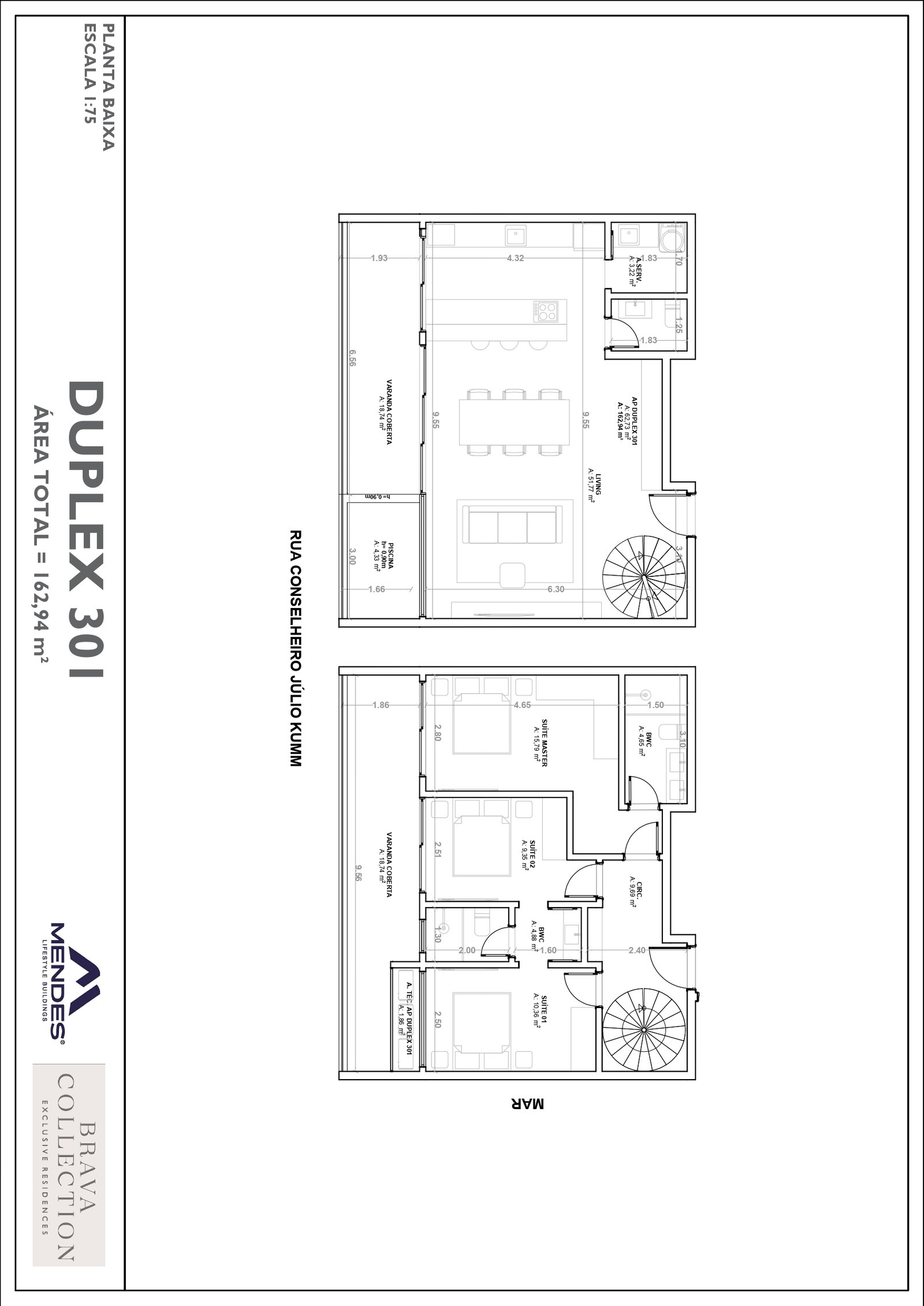 Brava Collection Exclusive Residences — Praia Brava, Itajaí — plantas 3