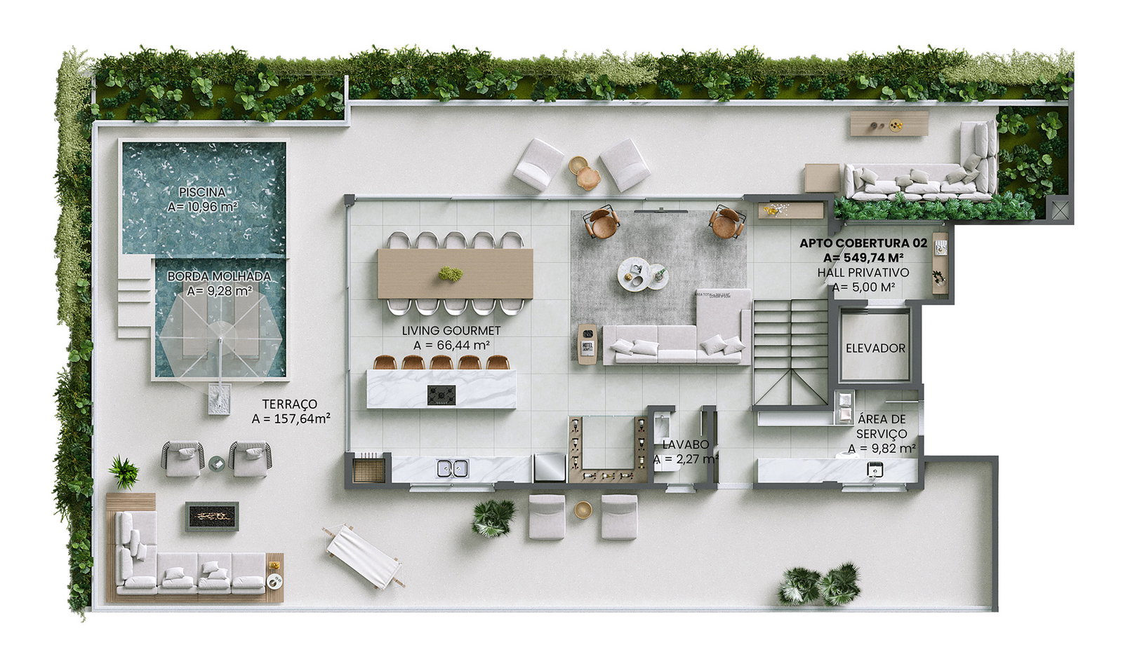 Brava Concetto — Praia Brava, Itajaí — plantas 14