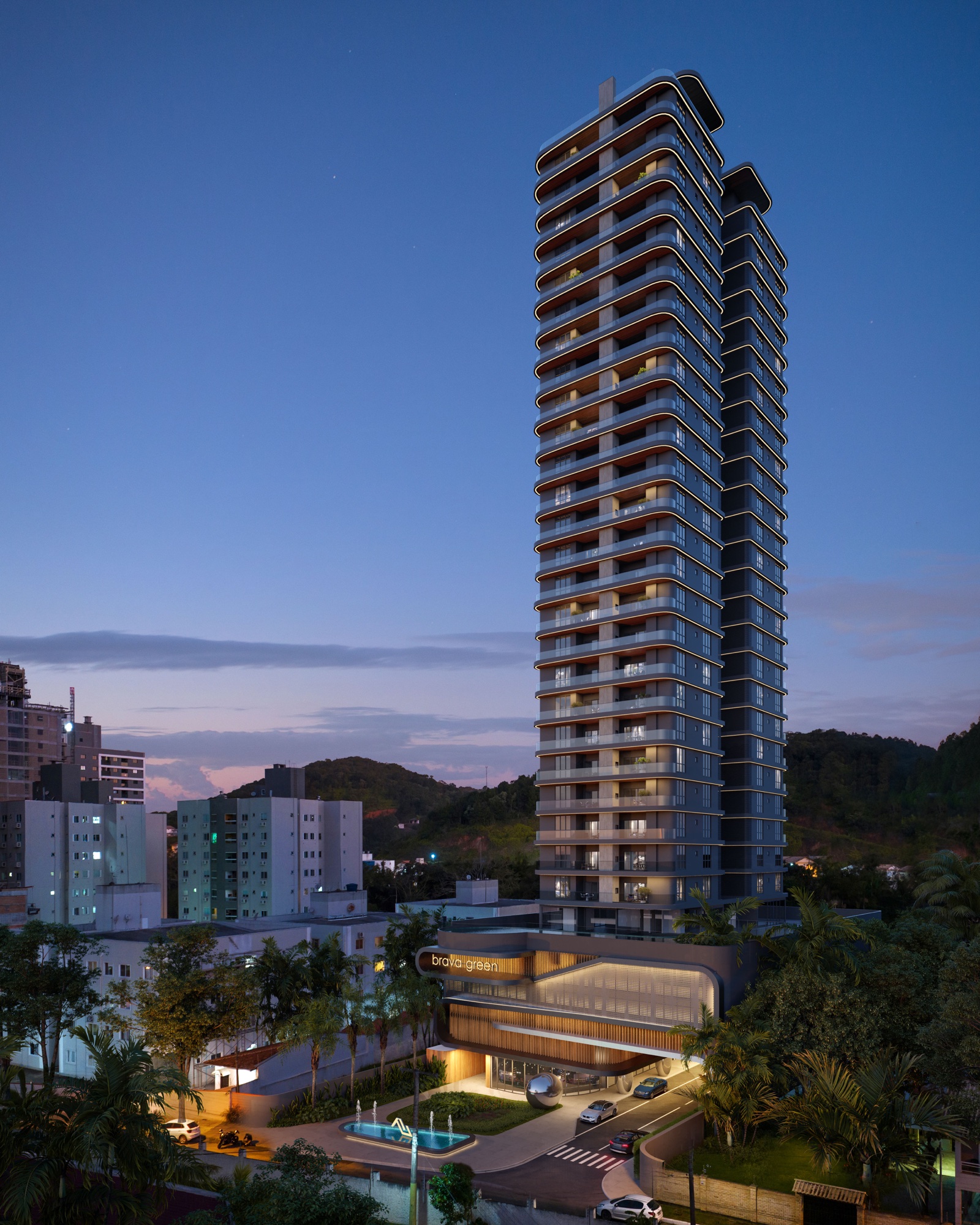 Brava Green Home Club — Renders & Fachada 2