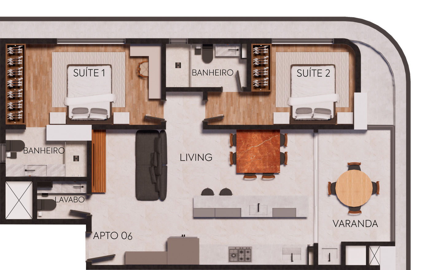 Brava Green Home Club — Plantas 1