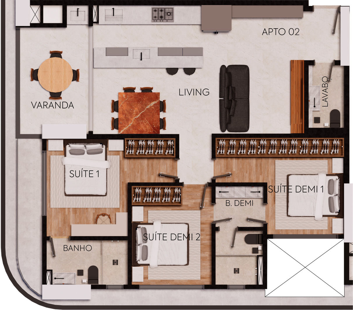 Brava Green Home Club — Plantas 2