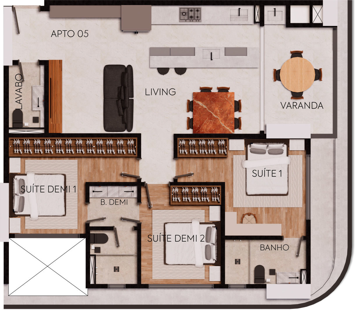 Brava Green Home Club — Plantas 4