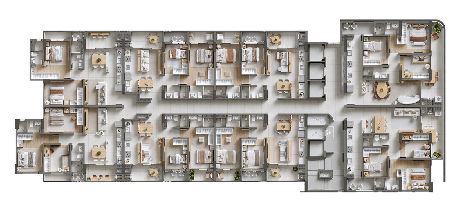 Brava Living — Praia Brava, Itajaí — plantas 1