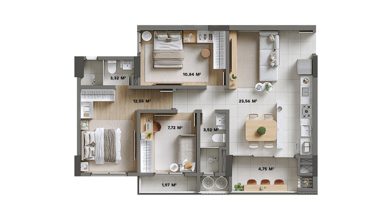 Brava Living — Praia Brava, Itajaí — plantas 5