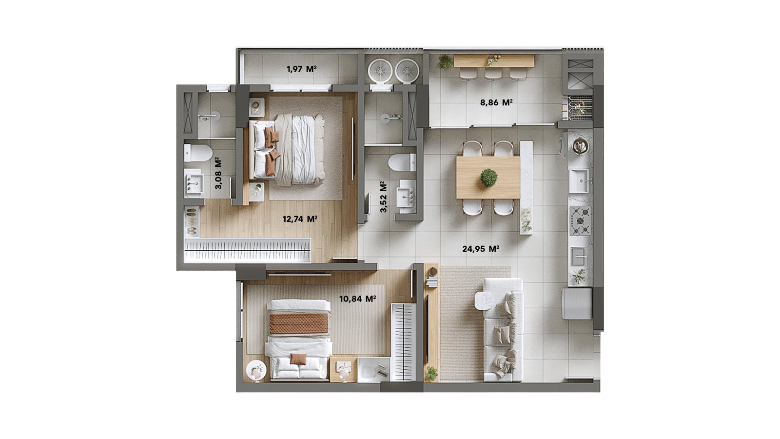 Brava Living — Praia Brava, Itajaí — plantas 7