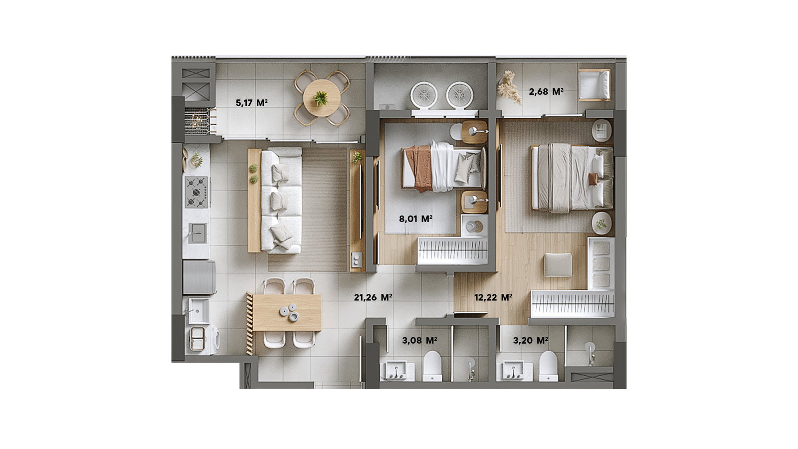 Brava Living — Praia Brava, Itajaí — plantas 9