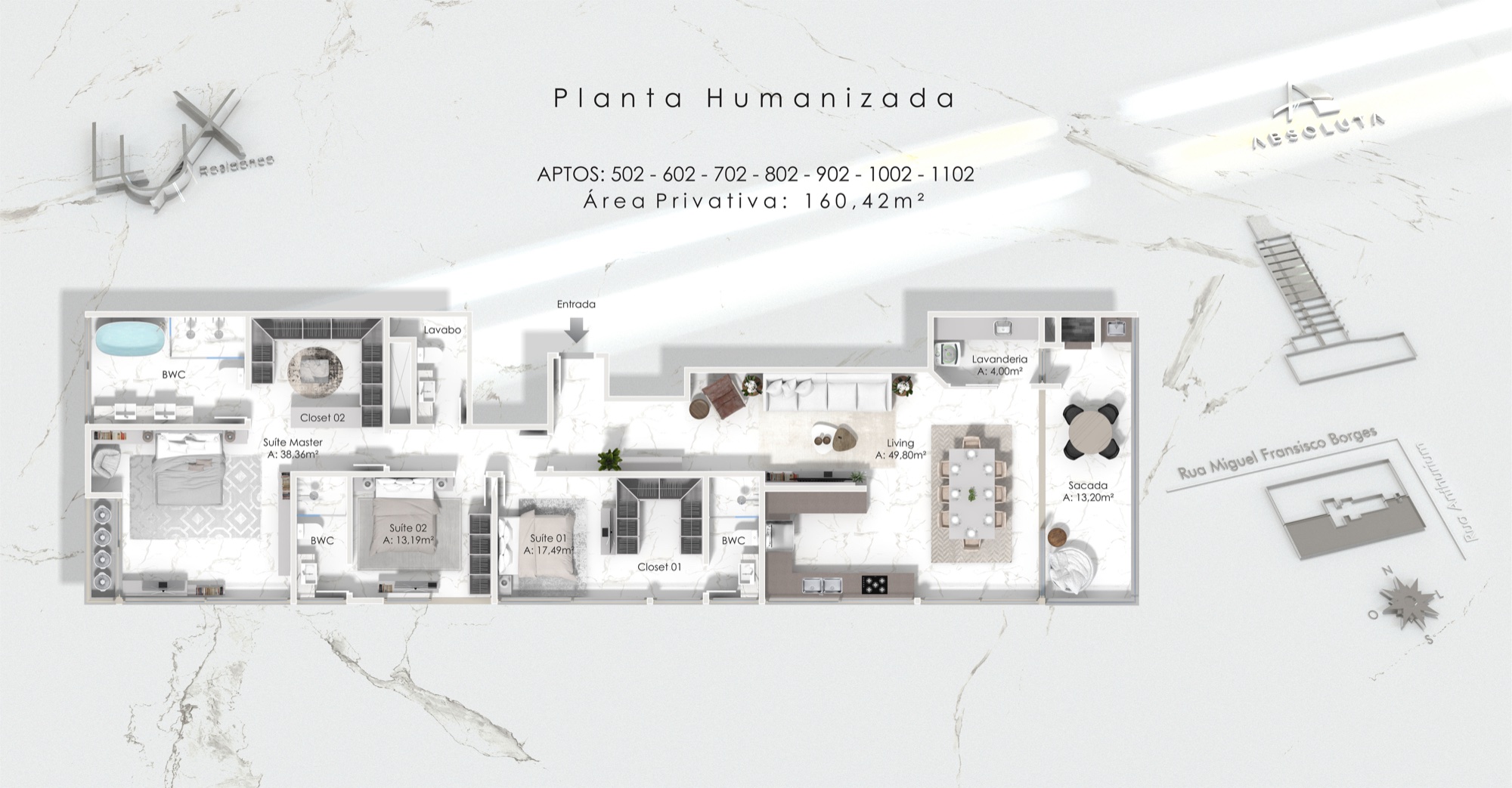 Brava Lux Residence — Praia Brava, Itajaí — plantas 6