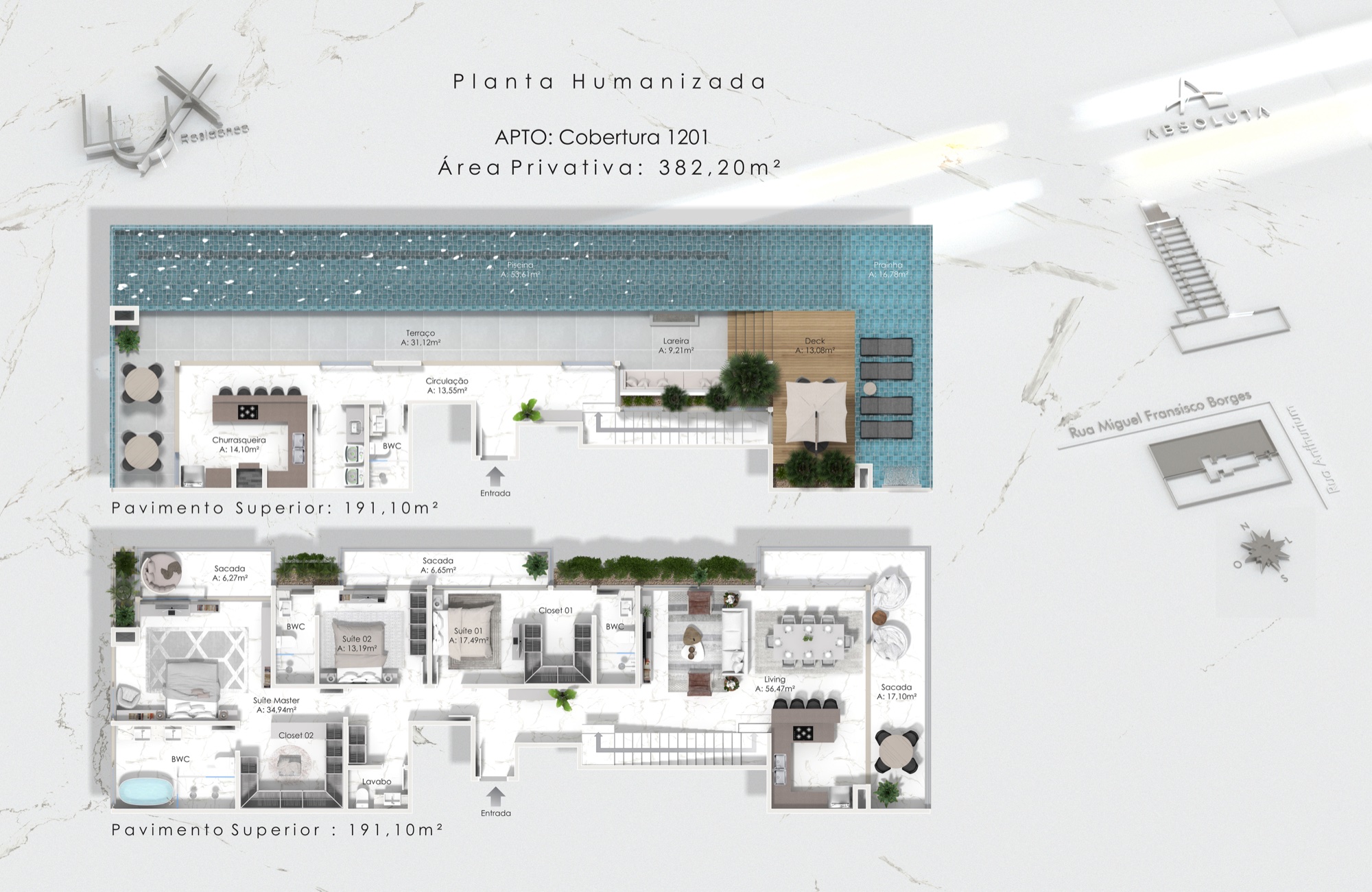 Brava Lux Residence — Praia Brava, Itajaí — plantas 7