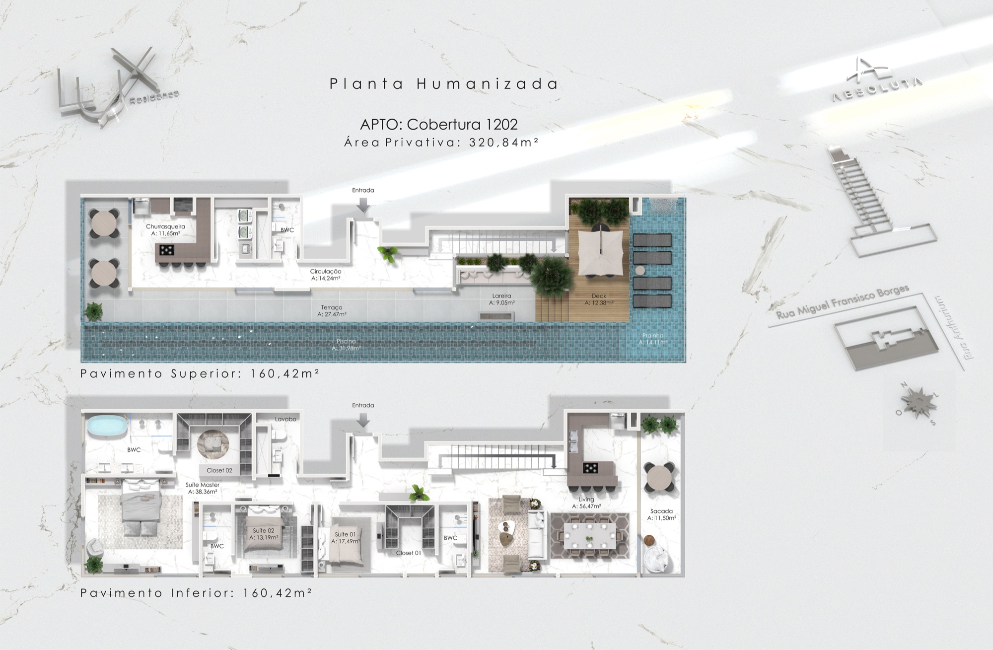 Brava Lux Residence — Praia Brava, Itajaí — plantas 8