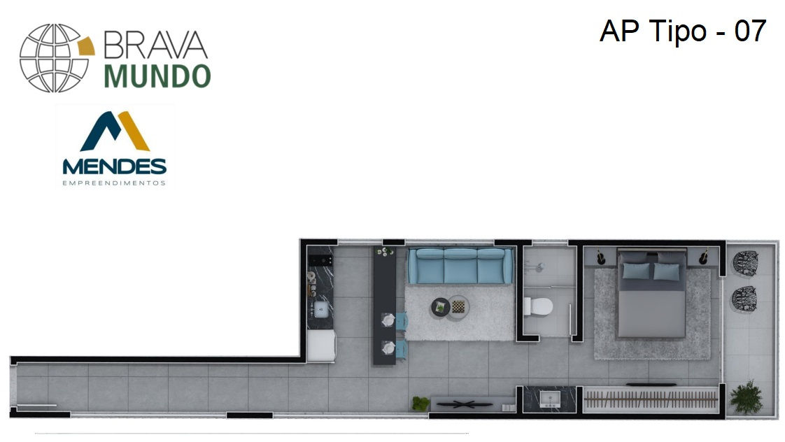 Brava Mundo — Praia Brava, Itajaí — plantas 7