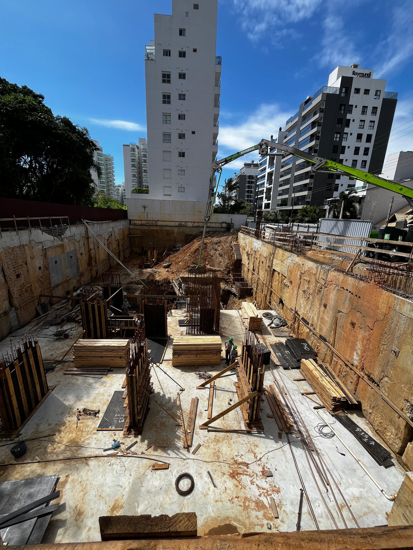 Coastline — Andamento da obra 2