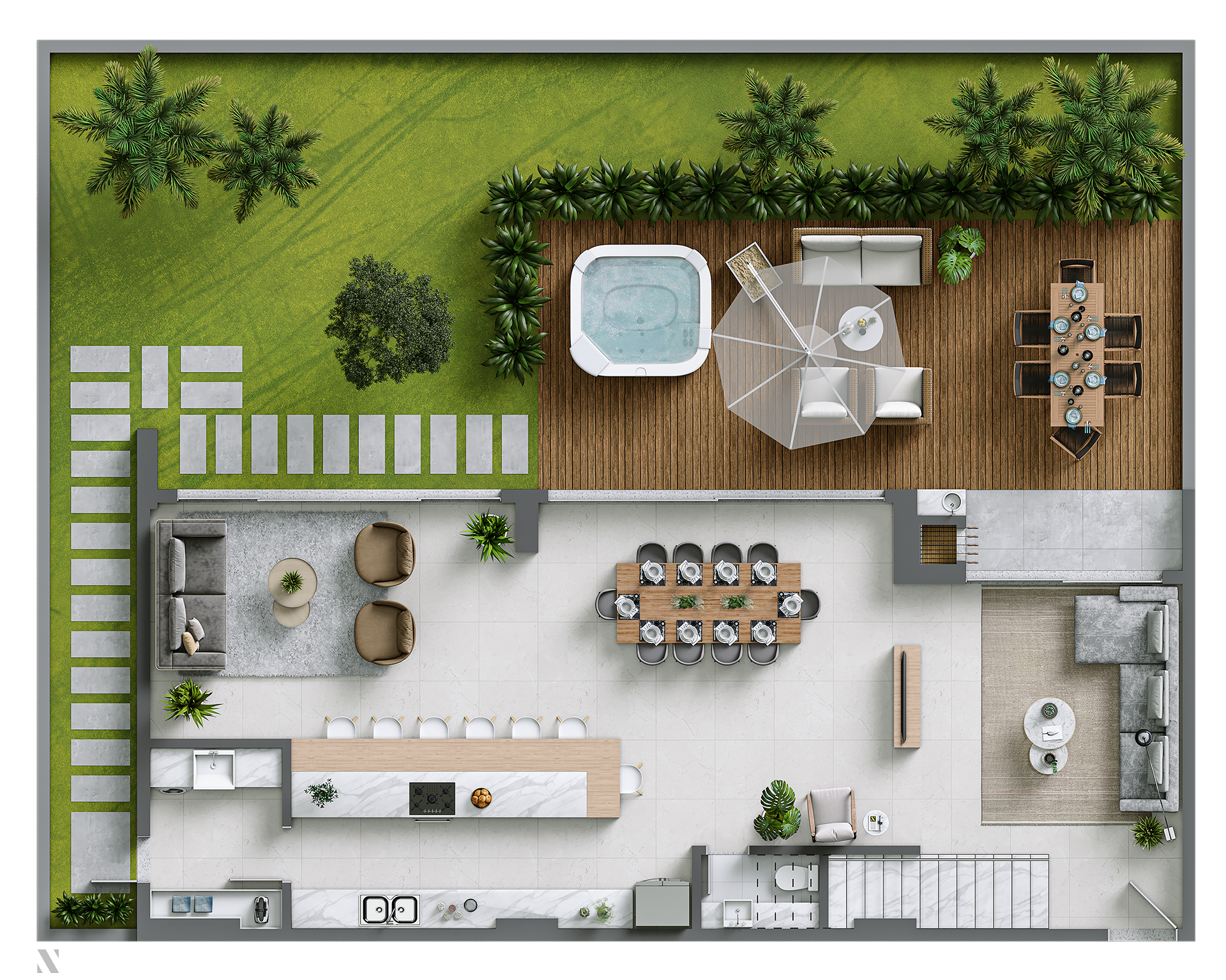 Le Blanc Residence — Praia Brava, Itajaí — plantas 6