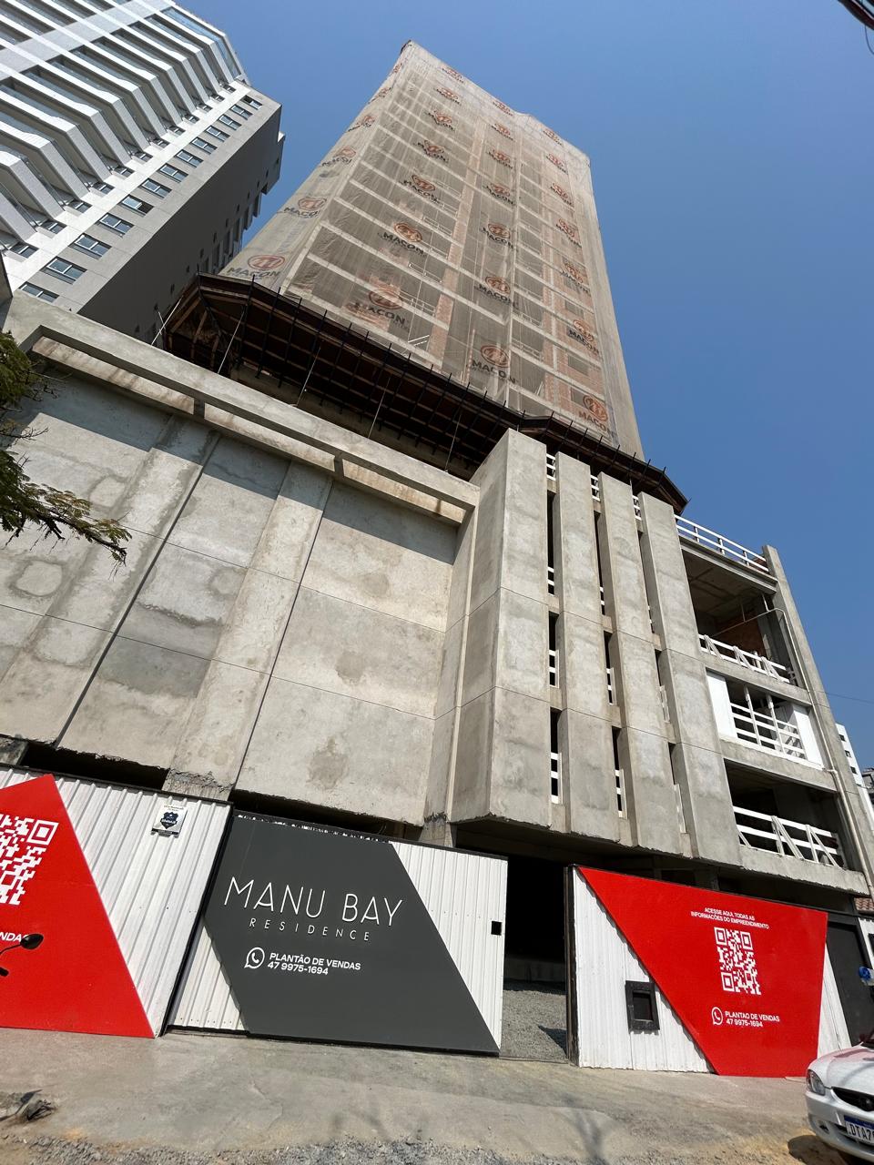 Manu Bay — Praia Brava, Itajaí — andamento da obra 1