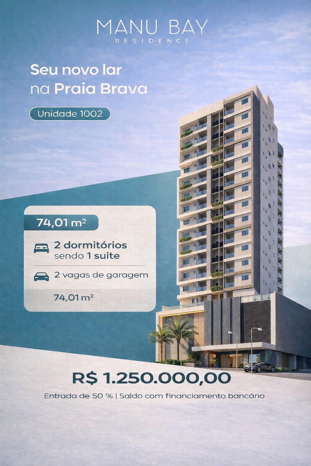 Manu Bay — Praia Brava, Itajaí — andamento da obra 5