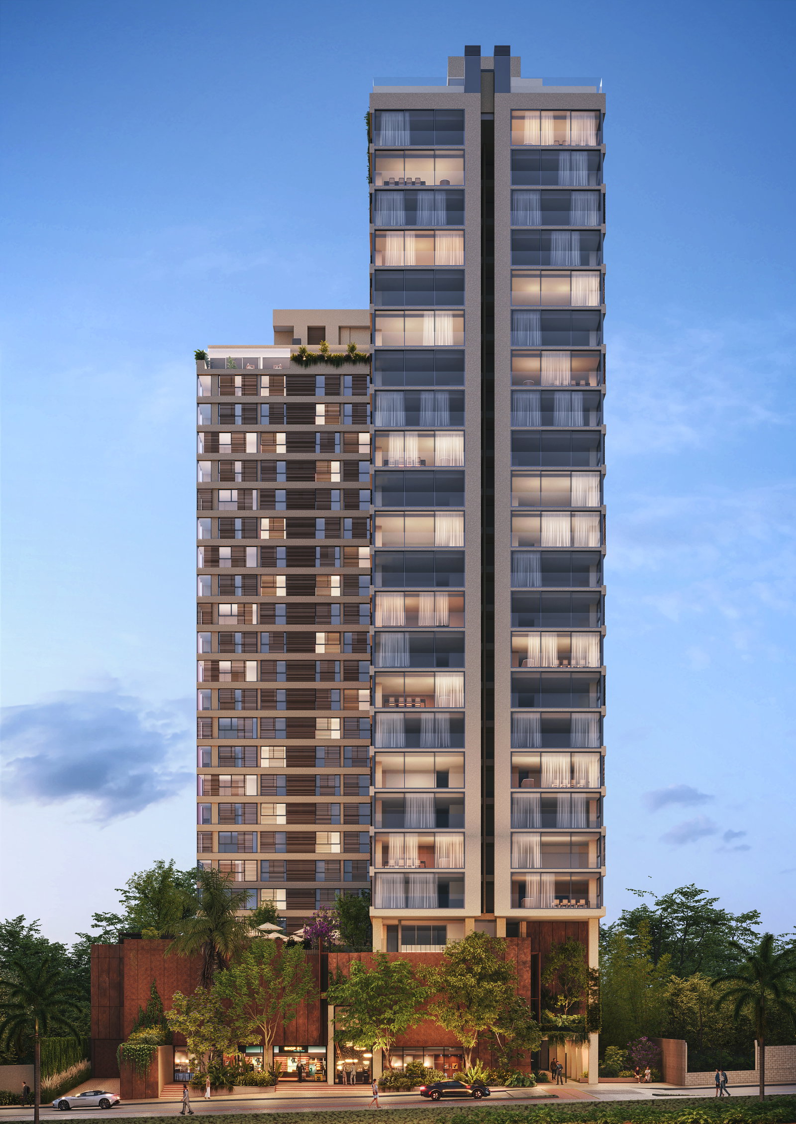 NEOS Praia Brava — Renders & Fachada 1