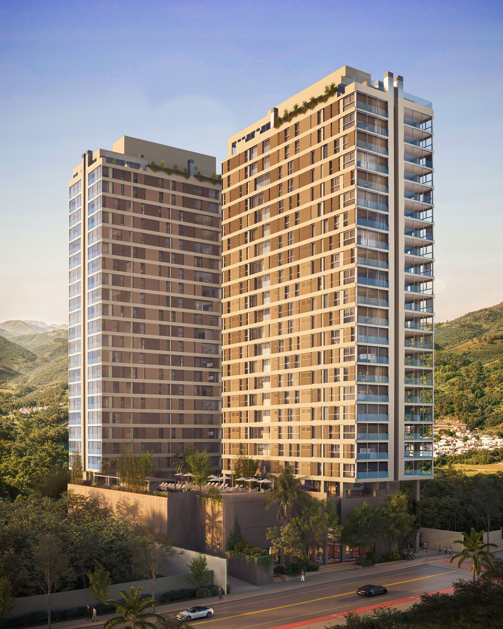 NEOS Praia Brava — Renders & Fachada 2
