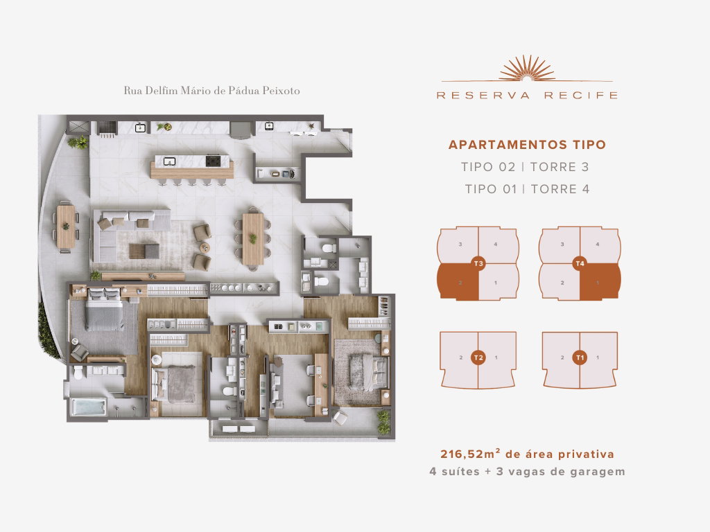 Reserva Recife — Plantas 1