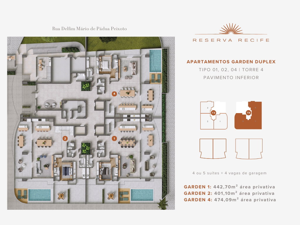 Reserva Recife — Plantas 11