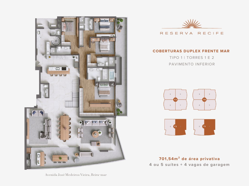 Reserva Recife — Plantas 13
