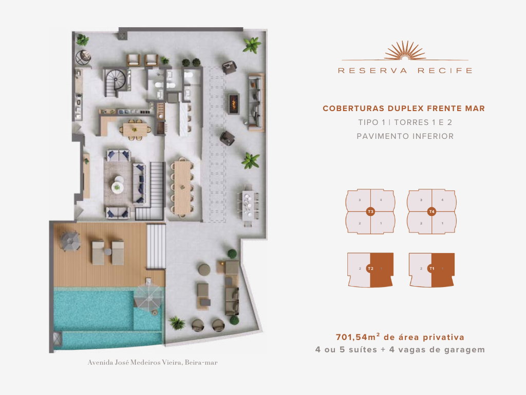 Reserva Recife — Plantas 14