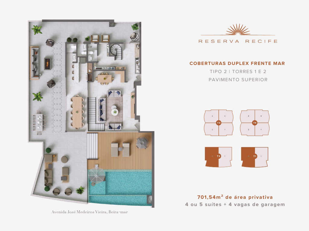 Reserva Recife — Plantas 16