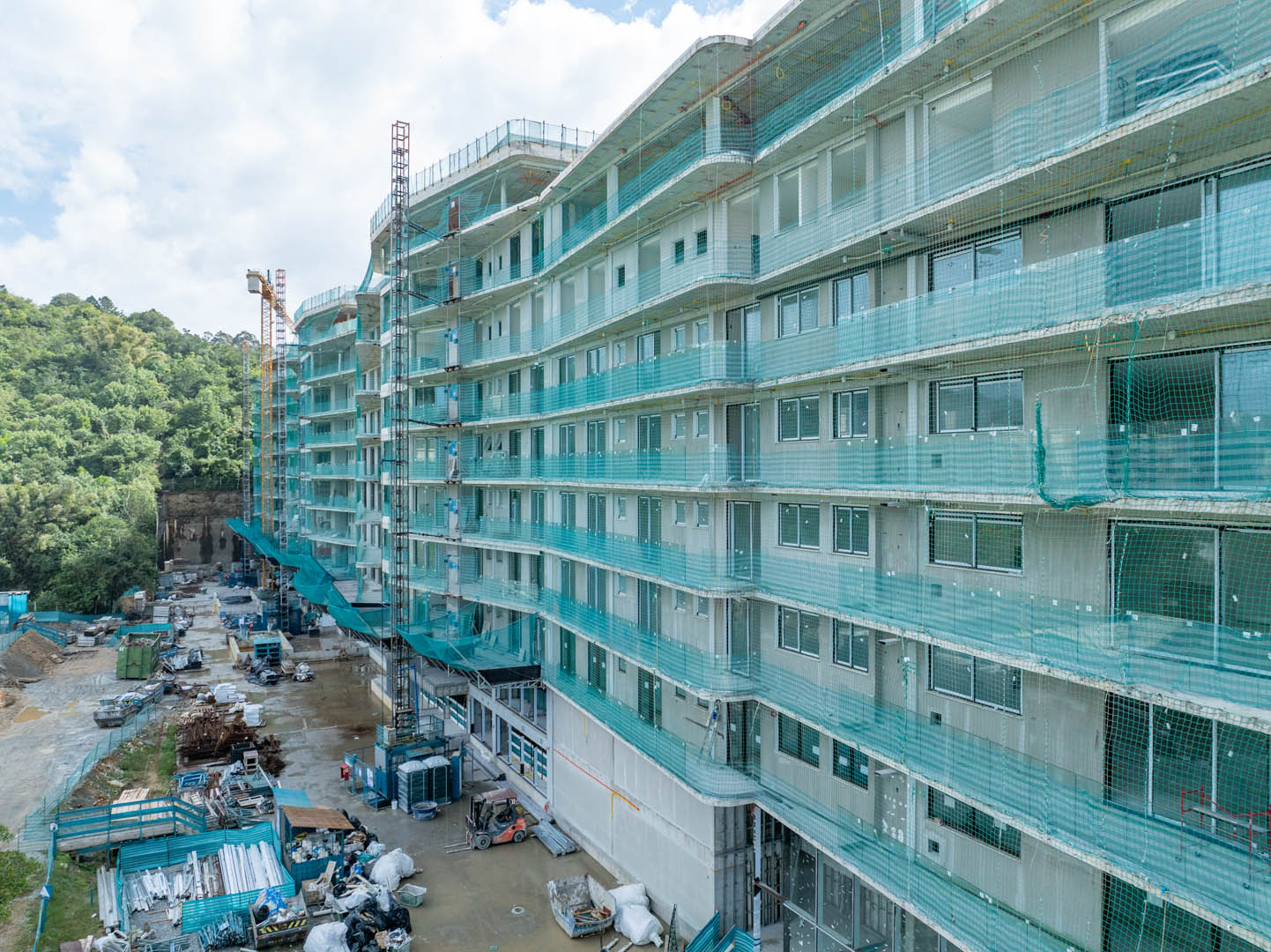 Scenarium Brava Norte — Praia Brava, Itajaí — andamento da obra 3