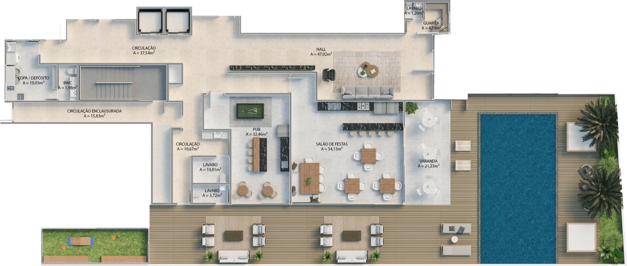 Tirreno Residenziale — Praia Brava, Itajaí — plantas 4