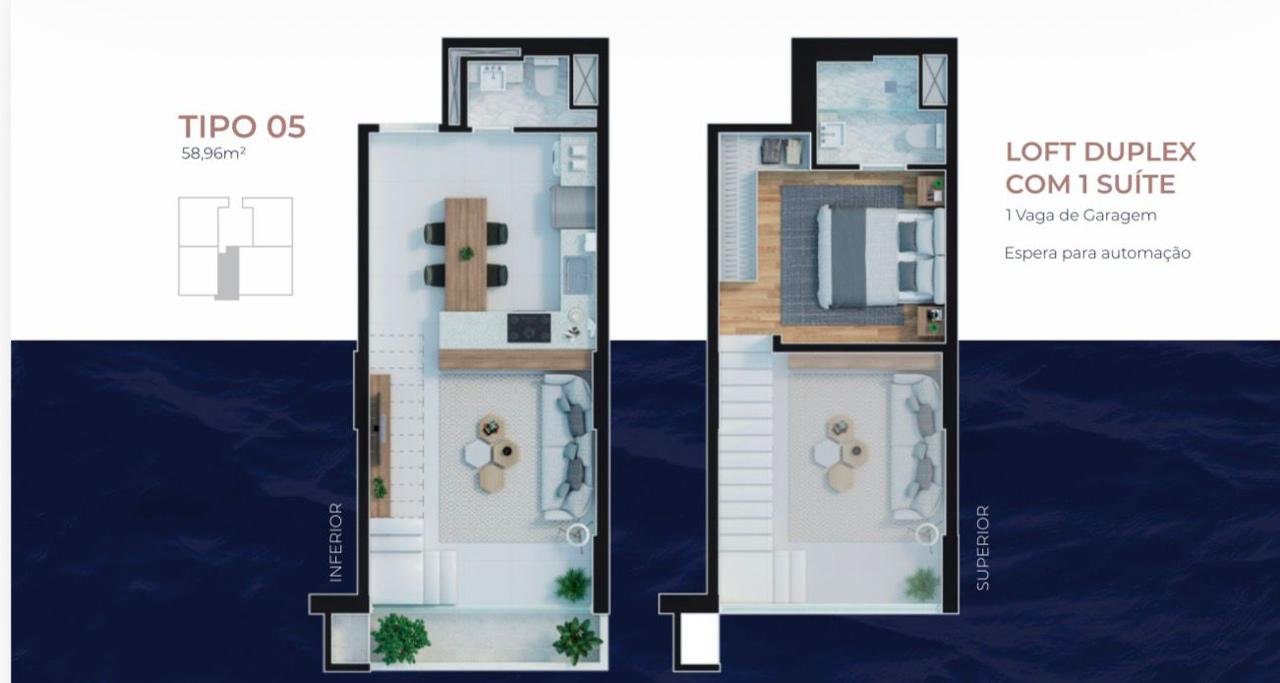 Flat 1 dormitório no Sky Brava — foto 5