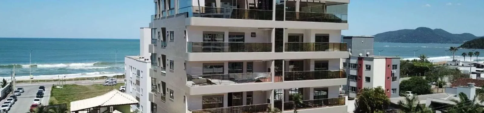 Fachada do Brava Village Residence, próximo à região que recebe a extensão da Rua Elyzabeth Baron, em Itajaí