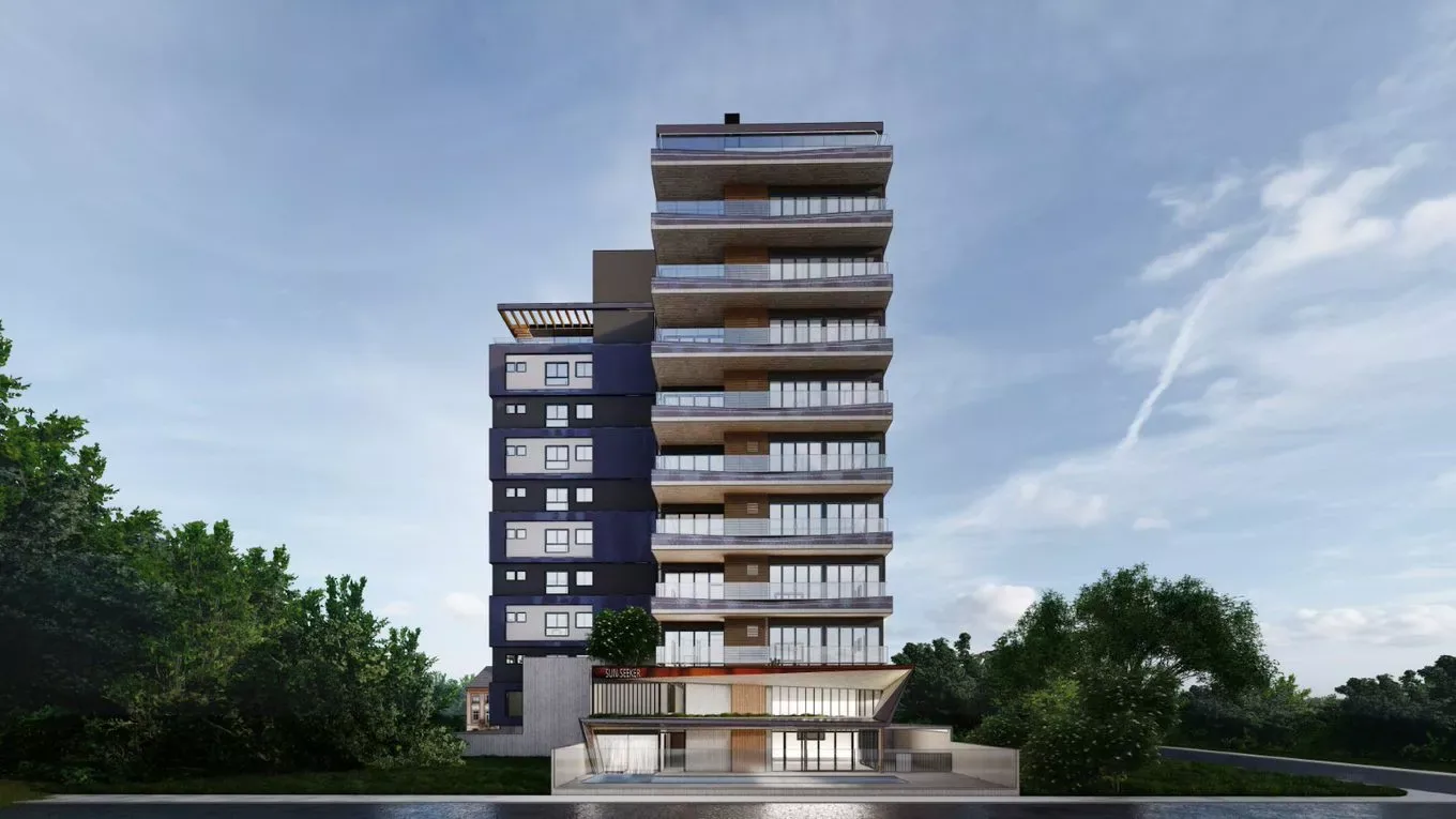 Sun Seeker Residence, lançamento na Praia Brava, em Itajaí, a 8,4 km do Aeroporto de Navegantes
