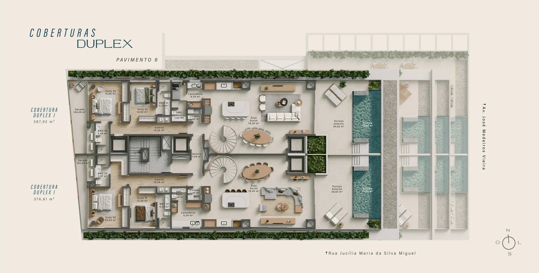 Arina Residenza — planta 1