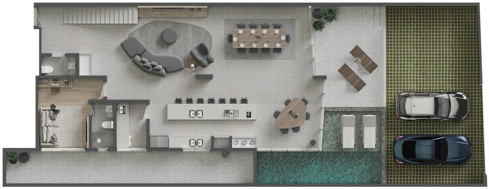 Sense Praia Brava — planta 1