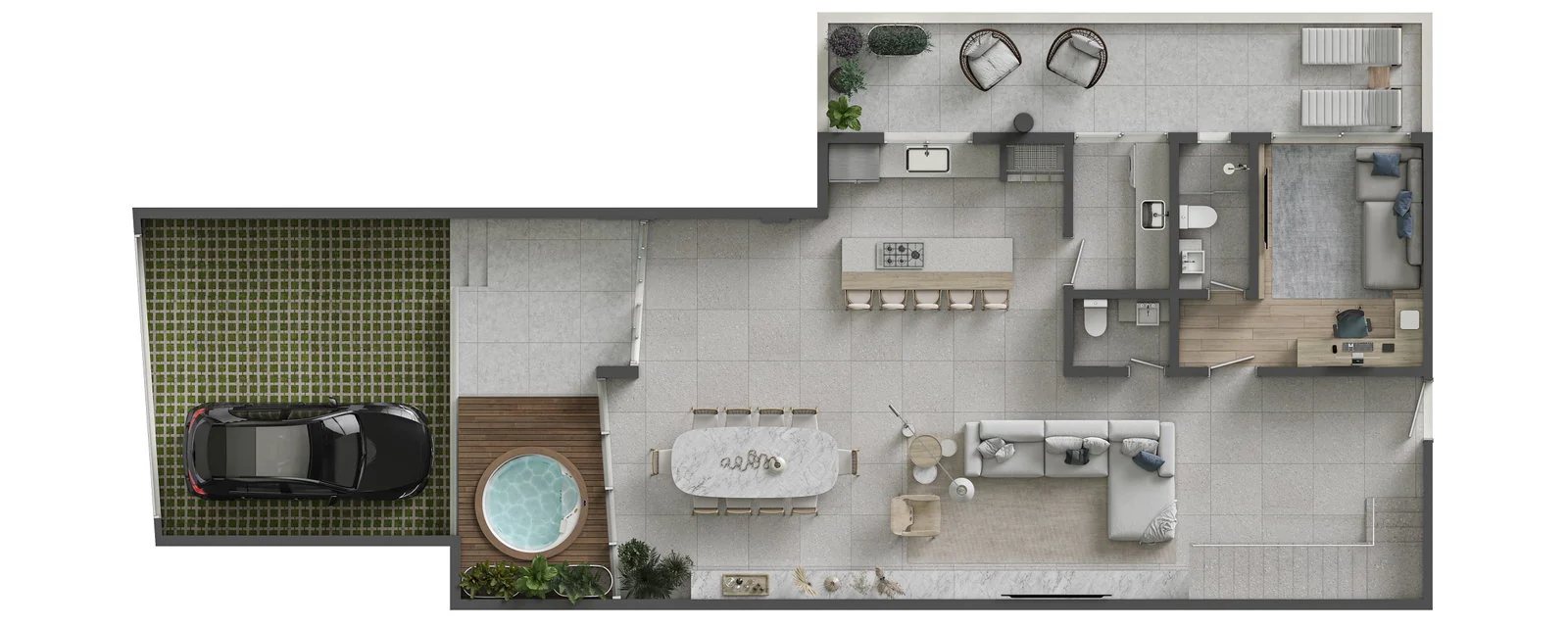 Sense Praia Brava — planta 3