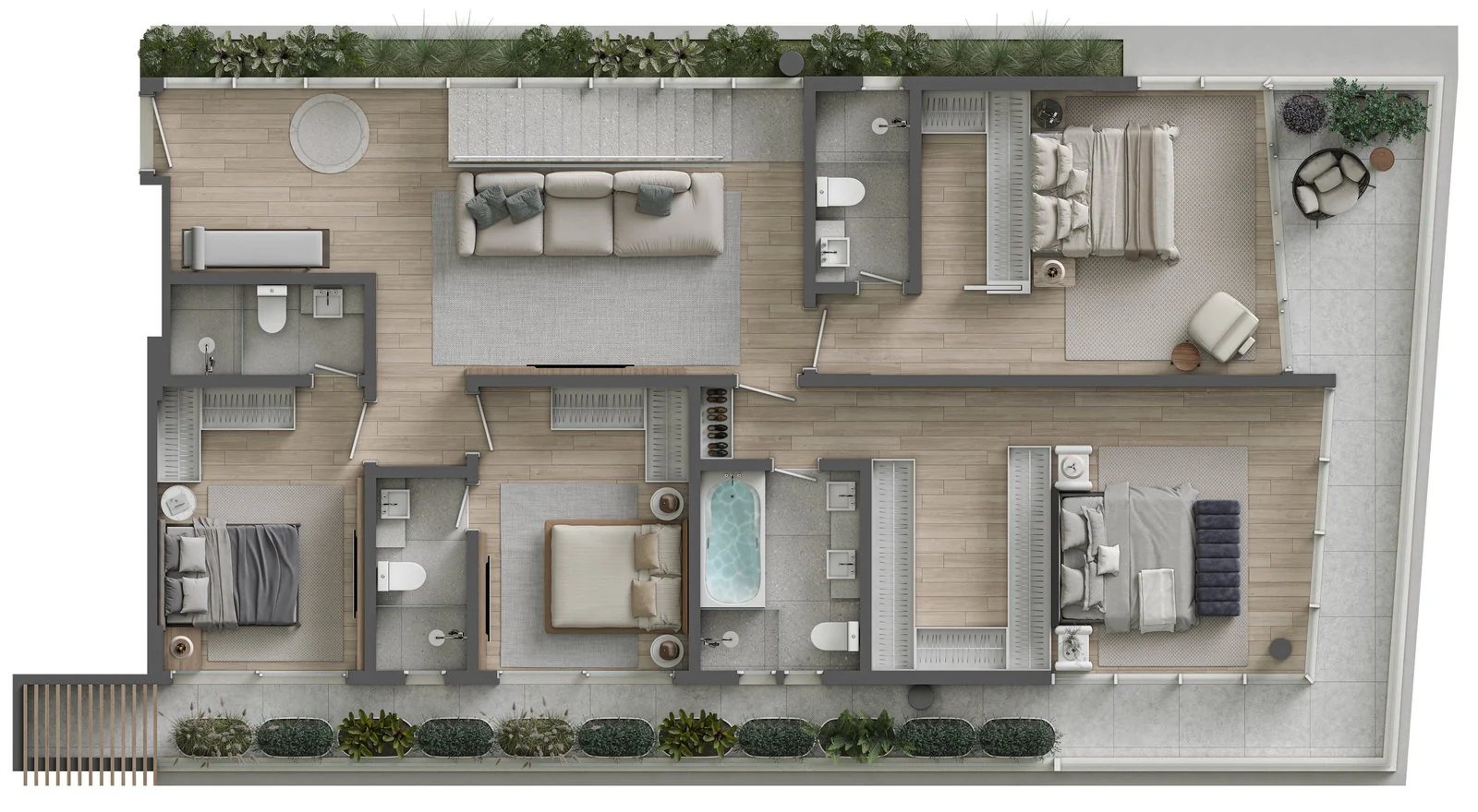 Sense Praia Brava — planta 10