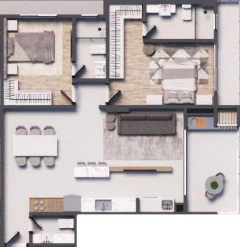 Aquamarine — planta 1