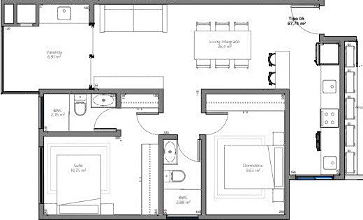 Brava Boulevard — planta 3