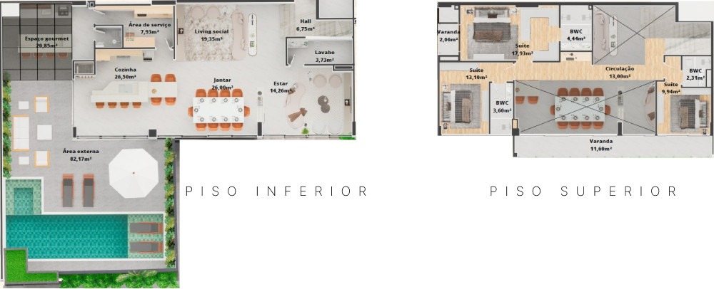 Brava Garden Residence — planta 3