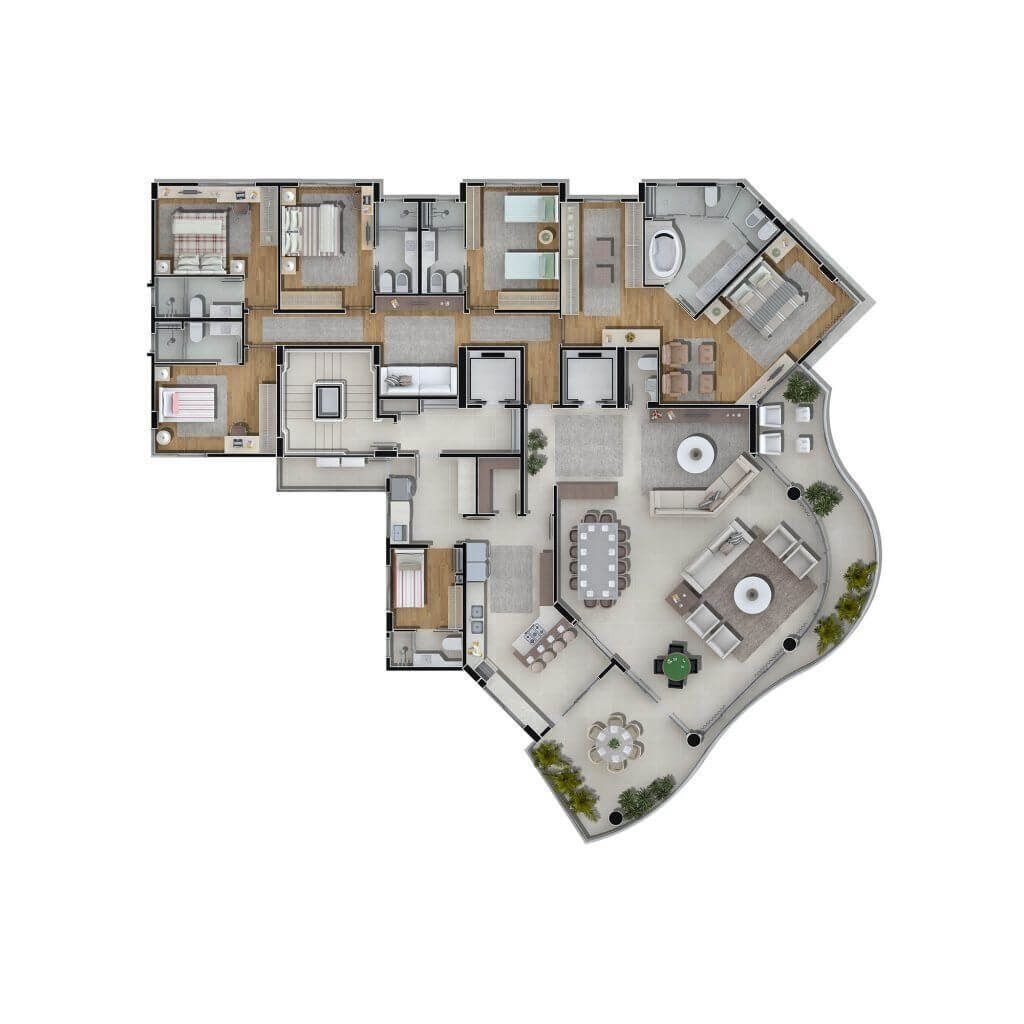 Brava Home Resort — Plantas 2