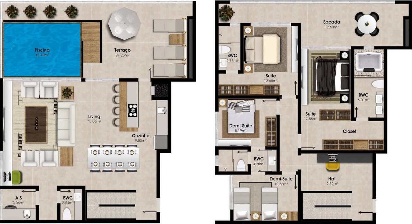 Brava Village Residence — planta 2